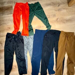 Lot of boys athletic pants/size 6/7